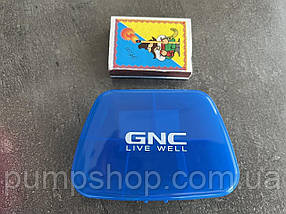 Кишенькова таблетниця GNC Pocket Pack 5 відсіків (різні кольори), фото 3