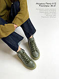 Зелені черевики весна-осінь, фото 8