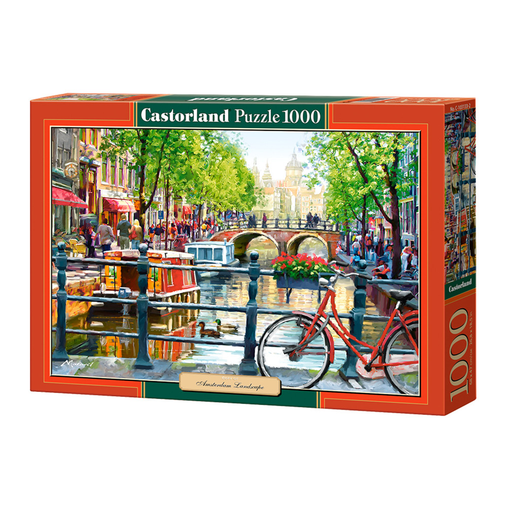 Пазл "Пейзаж. Амстердам", 1000 елементів Castorland (5904438103133)