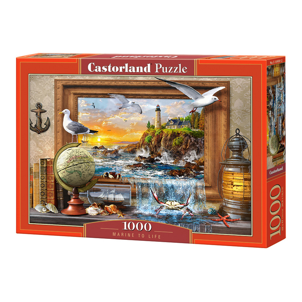 Пазл "Морське життя", 1000 елементів Castorland (5904438104581)