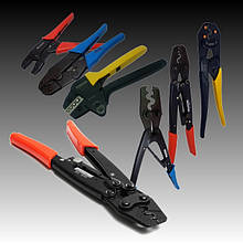 Пресувальний (обжимний інструмент для наконечників без ізоляції