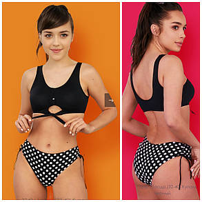 Купальник подростковый Z.Five 3240 Вика черный (В НАЛИЧИИ ТОЛЬКО 32 34 36 38 40 УКР р-ры), фото 1