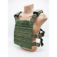 Плитоноска, plate carrier, cordura 1000 d, олива, кордура, UA