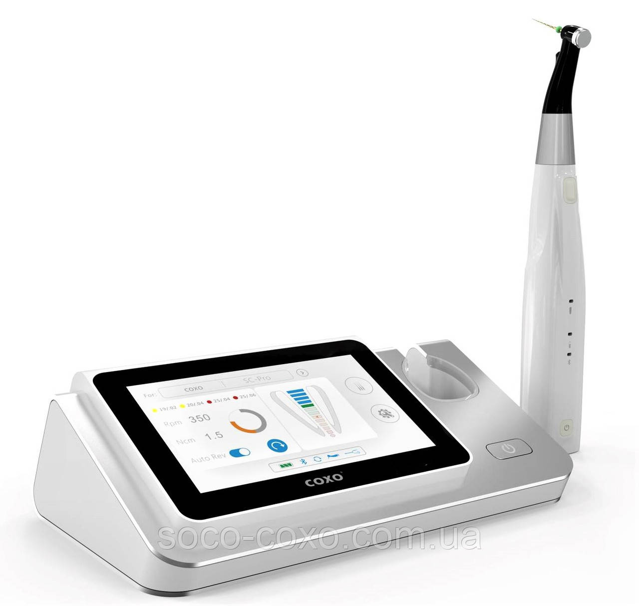 Ендомотор з апекслокатором Coxo C-Smart-I Pilot. Сертифікований в Україні. Гарантія! Офіційний!