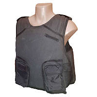 Бронежилет, поліцейський Level 4 Bulletproof Vest, чорний, кевлар + кераміка, оригінал Ірландія