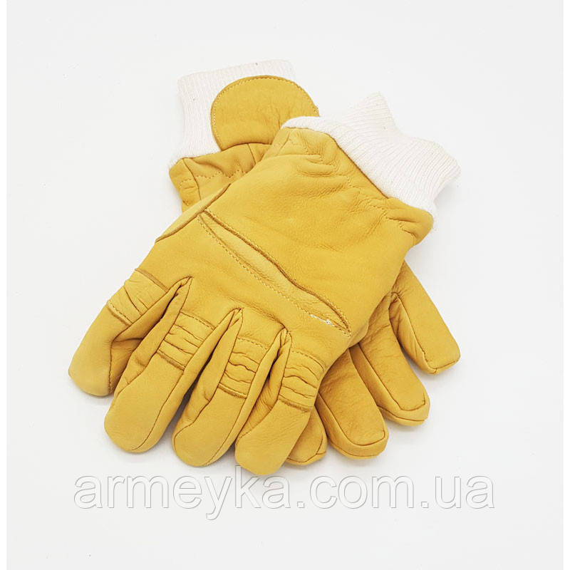 Рукавички, Unifire falcon gloves, жовтий, вогнетривкий, оригінал Голландія