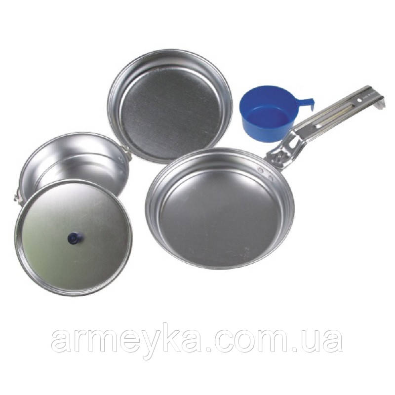 Набори посуду, De Lux, 5 предметів, сталевий, алюміній, MFH Німеччина