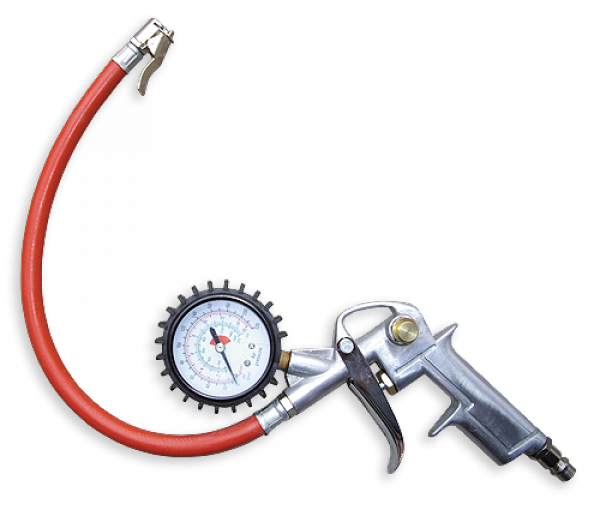 Пістолет для підкачування шин з манометром, 
STG01