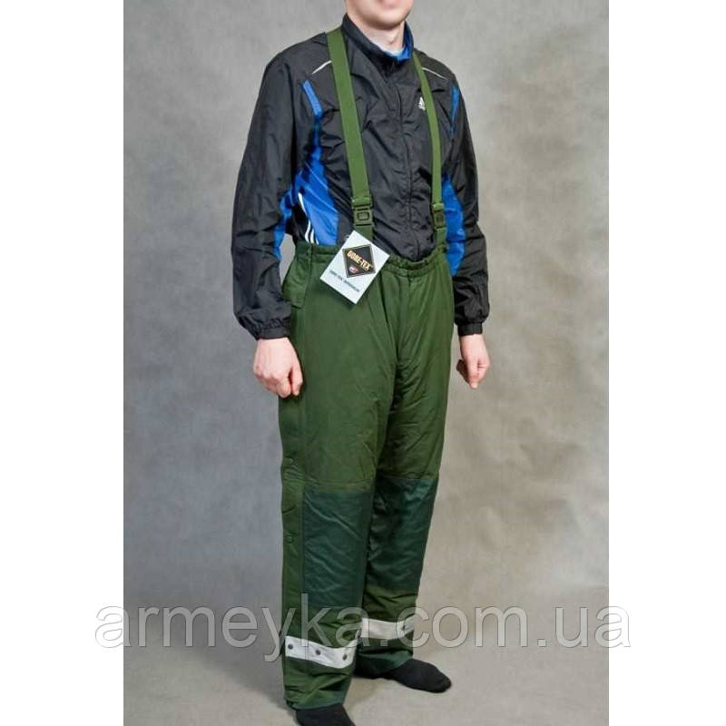 Гортекс напівкомбез, Гортекс напівкомбез Police зелений GORE-TEX H407771 оригінал Німеччина 64 (талія до 128