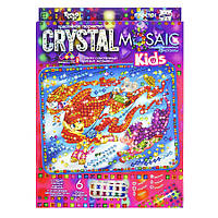 Набор алмазной мозаики вышивки Crystal mosaic kids мозаика 5d 28х22 см мозаика из кристаллов