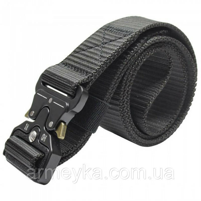 Ремінь, тактичний Cobra Lock Belt, чорний, нейлон, PRC