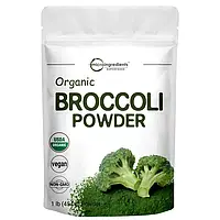 Microingredients Organic Broccoli Powder, 1 Pound,органічна броколі у порошку, 454г