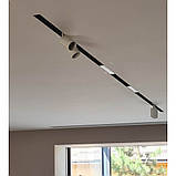 Трековий поворотний LED Світильник системи VELA Domino Track 10, фото 2