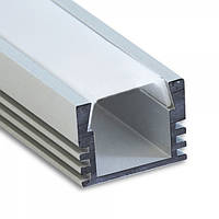Накладной алюминиевый профиль для светодиодной ленты 2 метра Feron CAB261