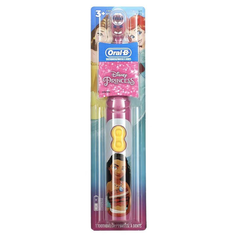 Зубна електрощітки Oral-B Принцеси Дісней, Battery Toothbrush, Soft, Disney Princess