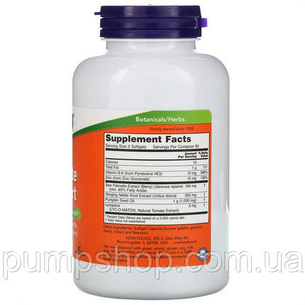 Для підтримки здоров'я простати Now Foods Prostate Support 90 капс., фото 4