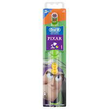 Oral-B Зубна щітка на батарейках м'яка, для 3+ років, Pixar Історія іграшок Базз Лайтер