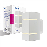 Настінний накладний світильник бра Feron AL8002 білий під лампу G9