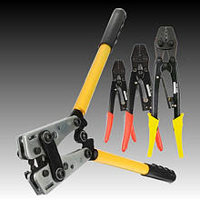 Ручний пресувальний інструмент для силових наконечників