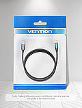 Кабель Vention Mini USB 2.0 для зарядки та передачі даних 480Mbps 0,5 м Чорний COMBD, фото 8