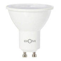 Світлодіодна лампа LED Biom BT-572 MR16 7W GU10 4500К матова