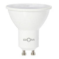 Светодиодная лампочка LED Biom BT-572 MR16 7W GU10 4500К матовая