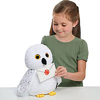 Гаррі Поттер Інтерактивна м'яка сова Букля Хедвіг Harry Potter Collector Hedwig Plush StuffedOwl