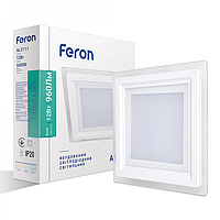 Светодиодный светильник врезной Feron AL2111 12W белый настенно-потолочный
