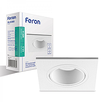 Встраиваемый точечный поворотный светильник Feron DL0380 белый настенный потолочный