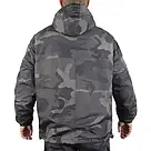 Анорак Комбат зимовий Mil-Tec combat anorak winter black Dark camo 10335080 -3XL, фото 5