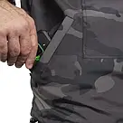 Анорак Комбат зимовий Mil-Tec combat anorak winter black Dark camo 10335080 -3XL, фото 10