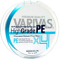 Шнур Varivas High Grade PE X4 Water Blue 150m #0,8,РБ-713904