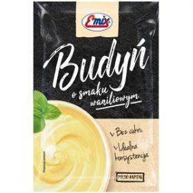 Пудинг із ванільним смаком БЕЗ САХАРА в пакеті Budyn Emix, 40 г, Польща, швидкого приготування