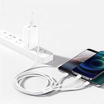 Кабель Baseus Superior Series Cable USB to Type-C/Lightning/MicroUSB 3.5A 1.5m CAMLTYS-02 White, фото 5