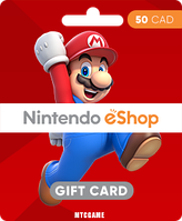 Nintendo eShop Card - 50 CAD (Canada)