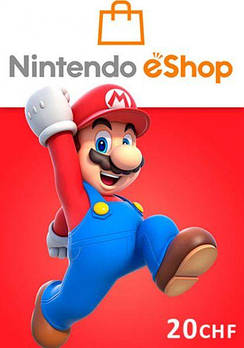 Nintendo eShop Card - 20 CHF (Switzerland)