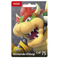 Nintendo eShop Card - 75 CHF (Switzerland)