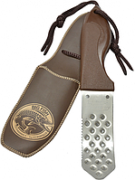 Ніж-шкребок (рибочистка) з неіржавкої сталі для риби Acropolis НС-2 (ручка з пластику),410733