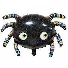 "Павук"  Кулька 26" на Хелловін, фольгована фігура, Шарик воздушный "Паук" на хэллоуин 343