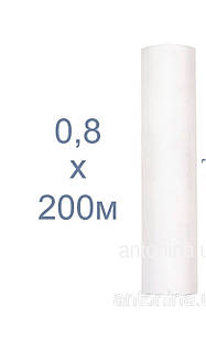 Одноразові простирадла білі 0,8х200м економ, спанбонд