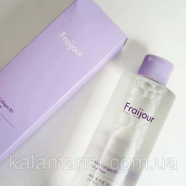 Колагеновий тонер із ретинолом і пептидами Fraijour Retin-Collagen 3D Core Toner 250 мл