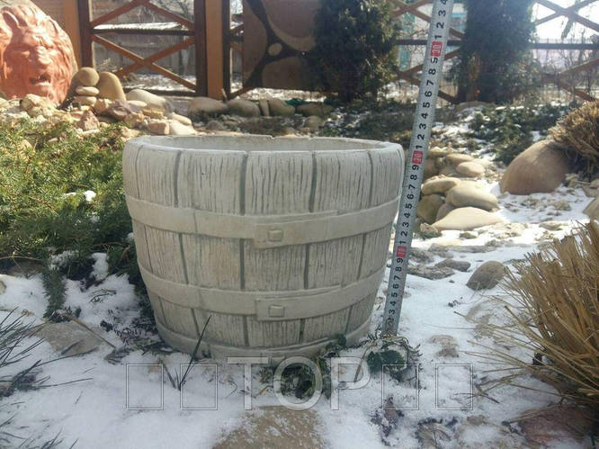 Гибкая полиуретановая форма для изготовления садовой фигуры из гипса ...