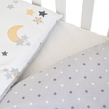 Постільний комплект дитячий Twins Twins Comfort Soft на 3 предмети, Starlet grey, фото 2