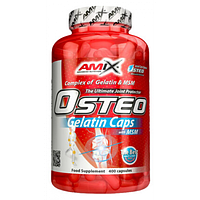 Харчова добавка AMIX Osteo Gelatine CAPS + MSM 200 капсул