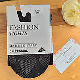 Calzedonia Жіночі колготи з візерунком  М/Л  4615 чорні, фото 7