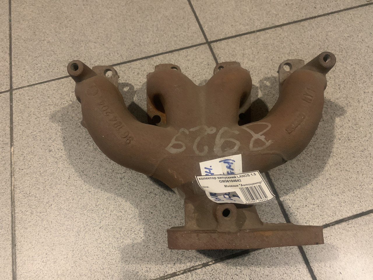 Коллектор выпускной Ланос 1.5 GM, цена — Prom.ua (ID#1691954262)