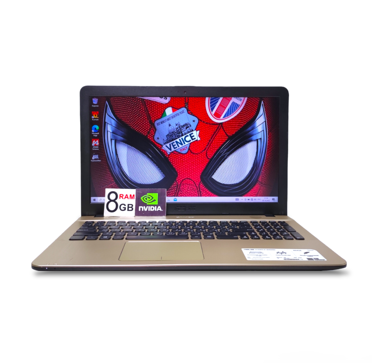 Ігровий ноутбук Asus X541S 15.6 HD Intel Pentium N3710 4ядра 4GB HDD 500GB NVIDIA GeForce 810M