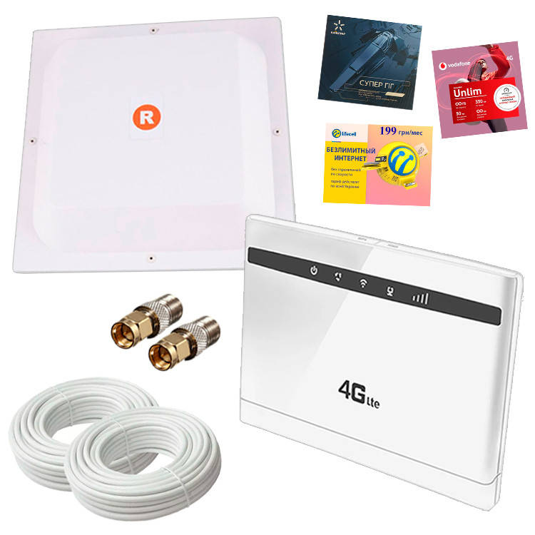 4G WI-FI комплект для дачі та міста (CP100-3+антена МІМО 17Дб), фото 1