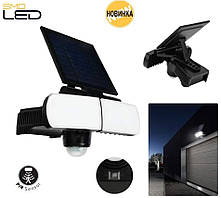Прожектор світлодіодний ARMOR-8 8W 600Lm 6400K IP44 на сонячній панелі, автономний, з датчиком руху
