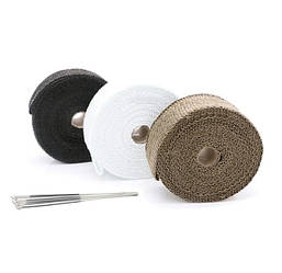 Термобінт для вихлопної системи колір білий